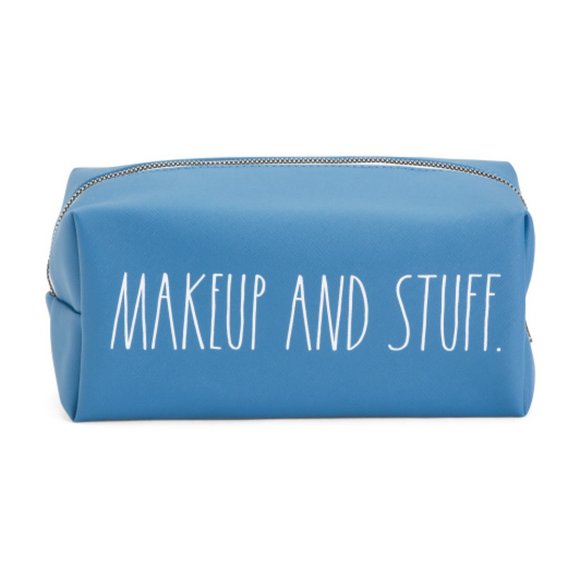 Rae Dunn Handbags - New with tags RAE DUNN Makeup And Stuff Cosmetic Pouch
